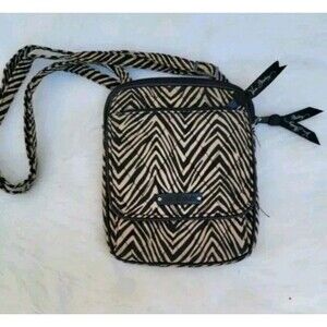 Vera Bradley zebra print crossbody